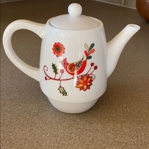 Adorable ceramic teapot